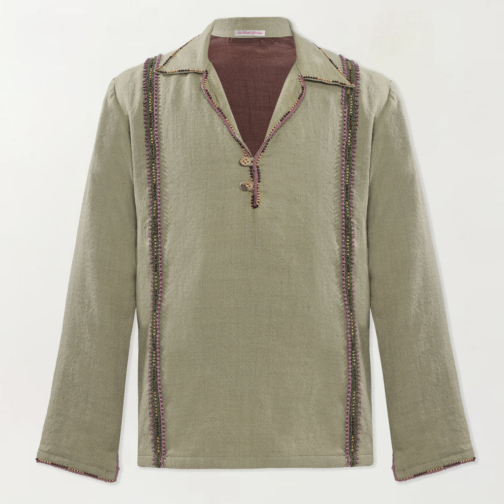 Verde Wool Tunic