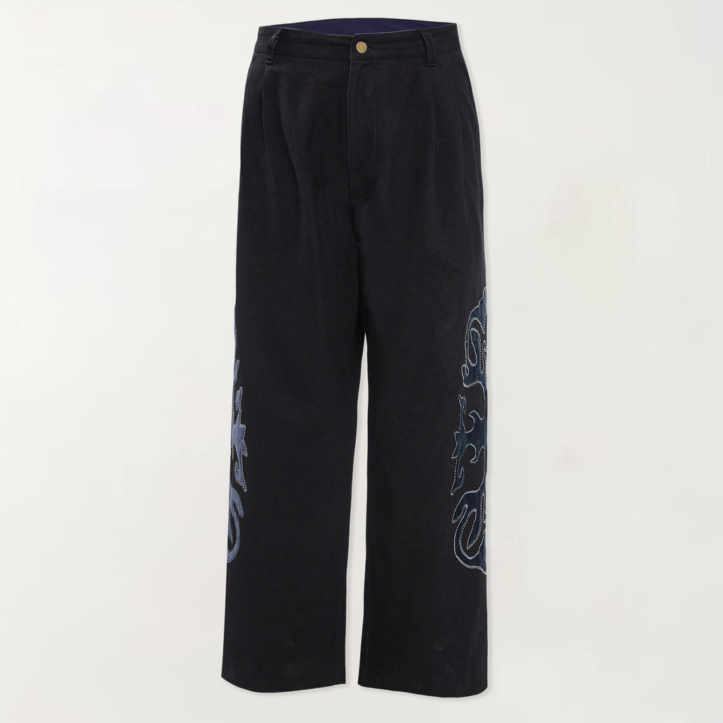 Greyscale Twill Trousers