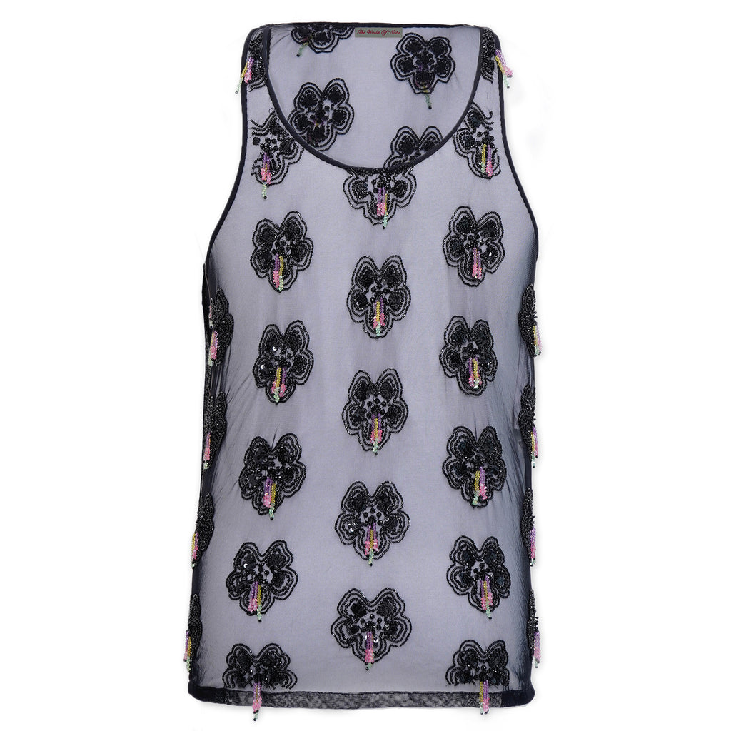 Pollination crystal tank top