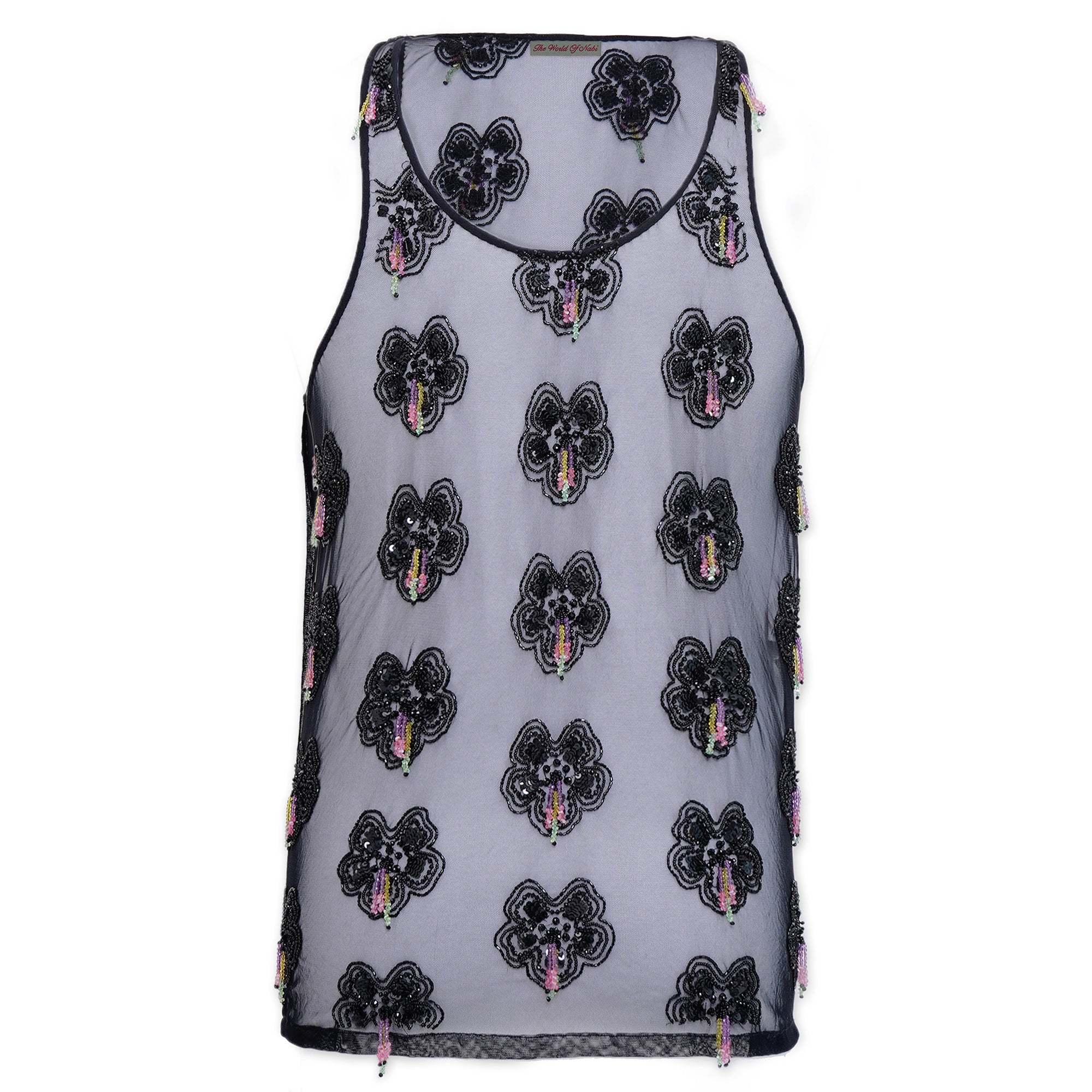 Pollination crystal tank top