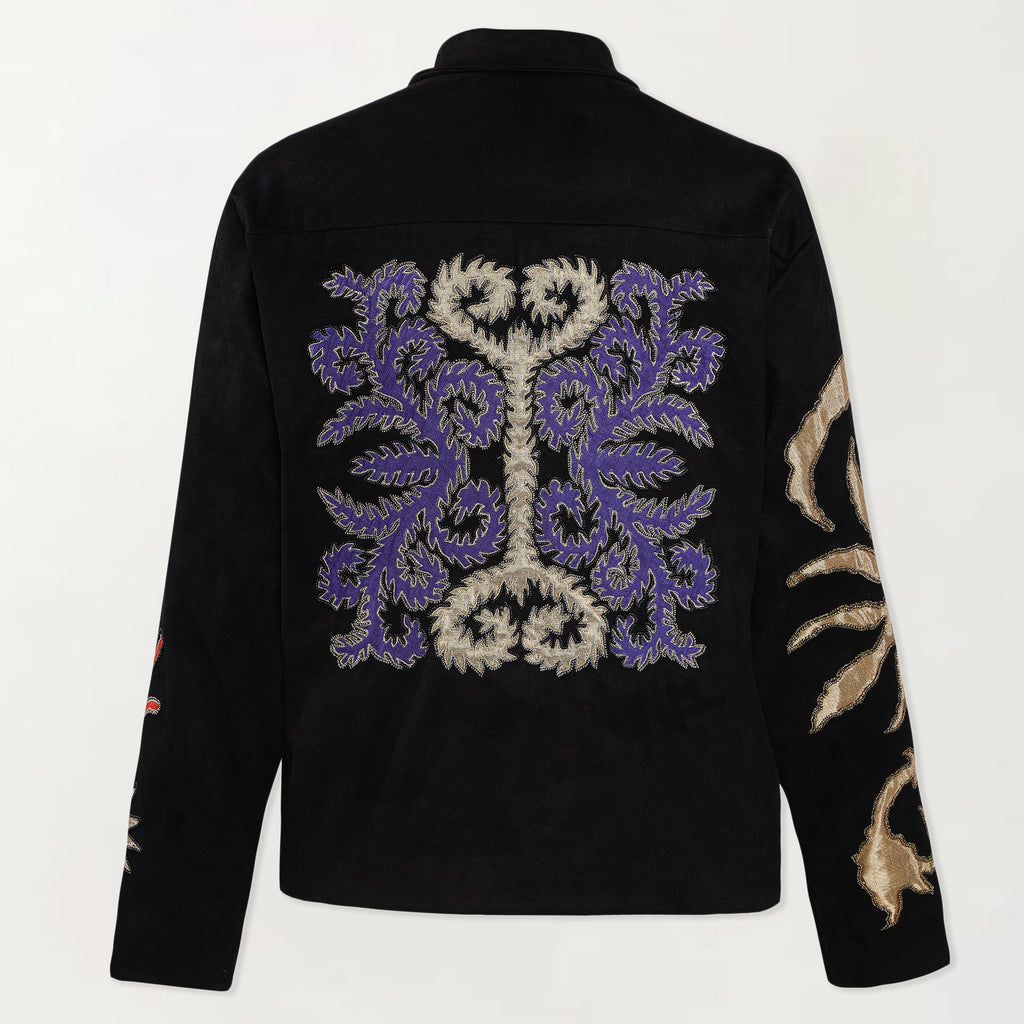 The Archivist Suede Shirt