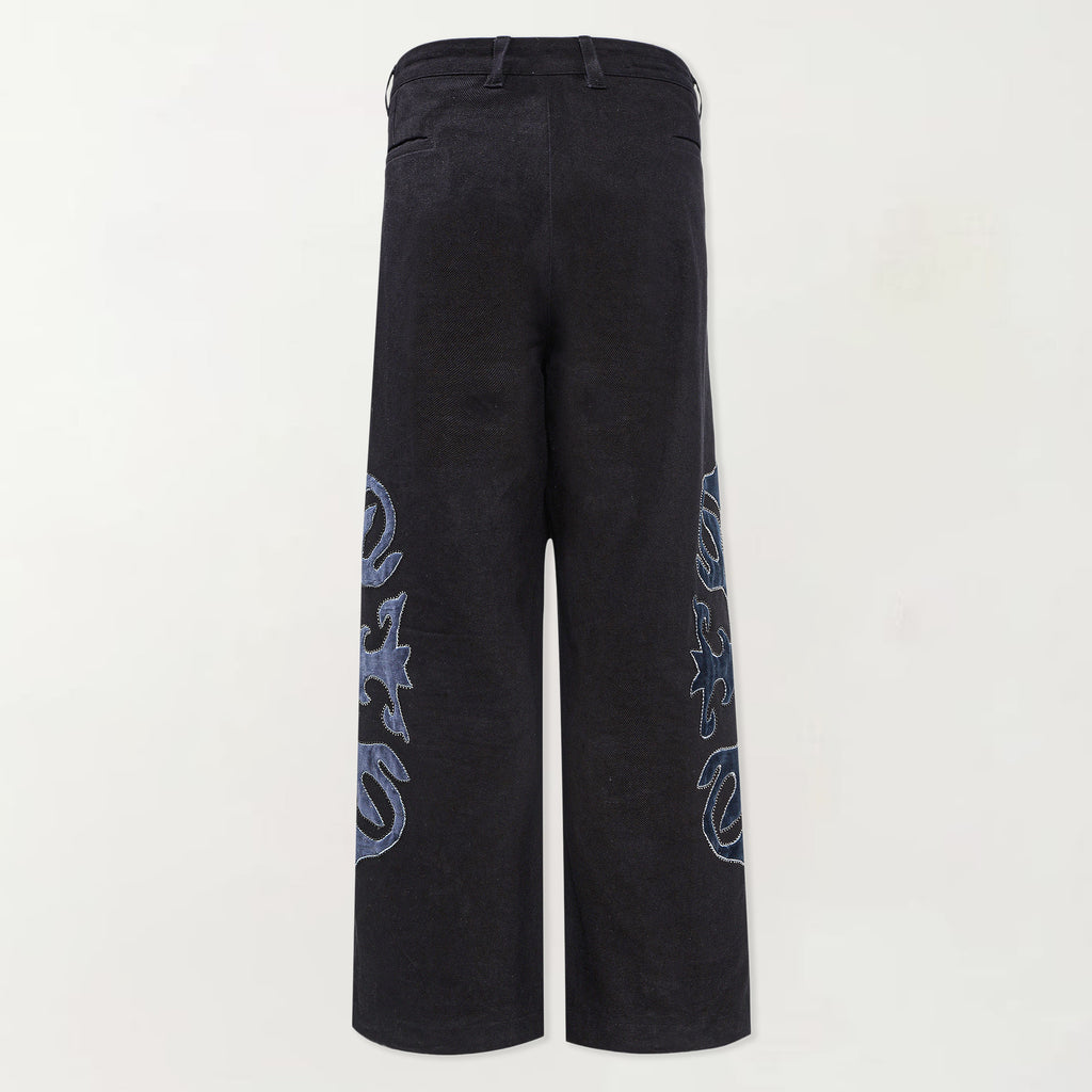 Greyscale Twill Trousers