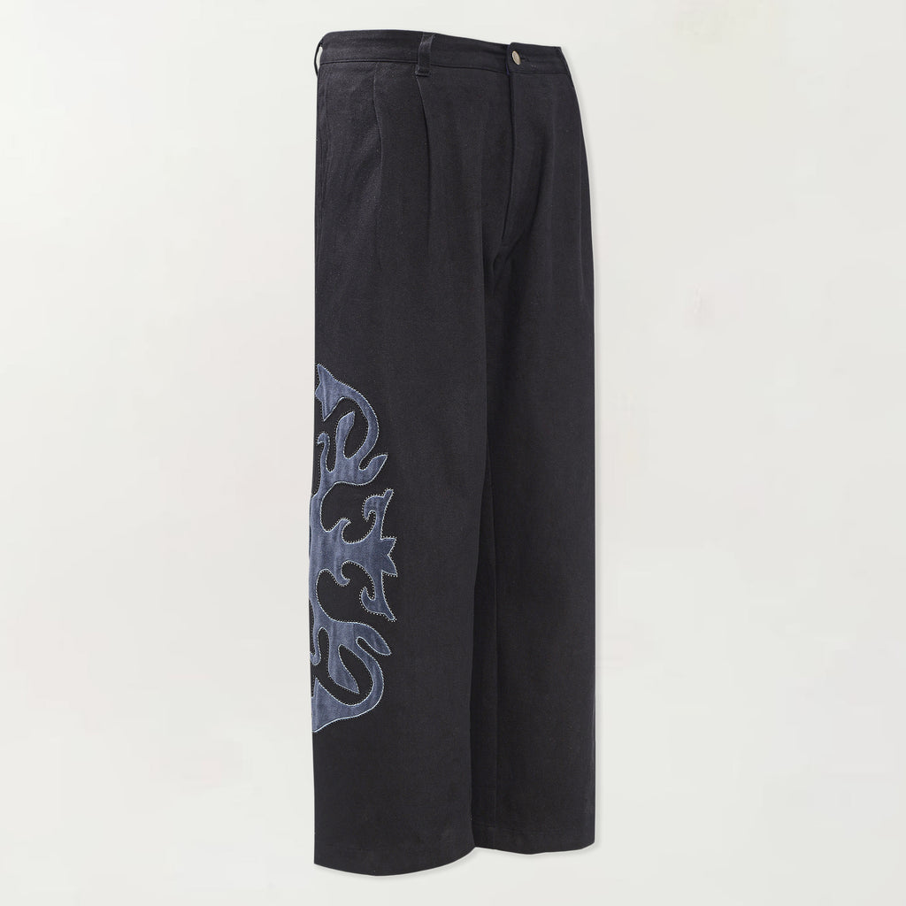 Greyscale Twill Trousers