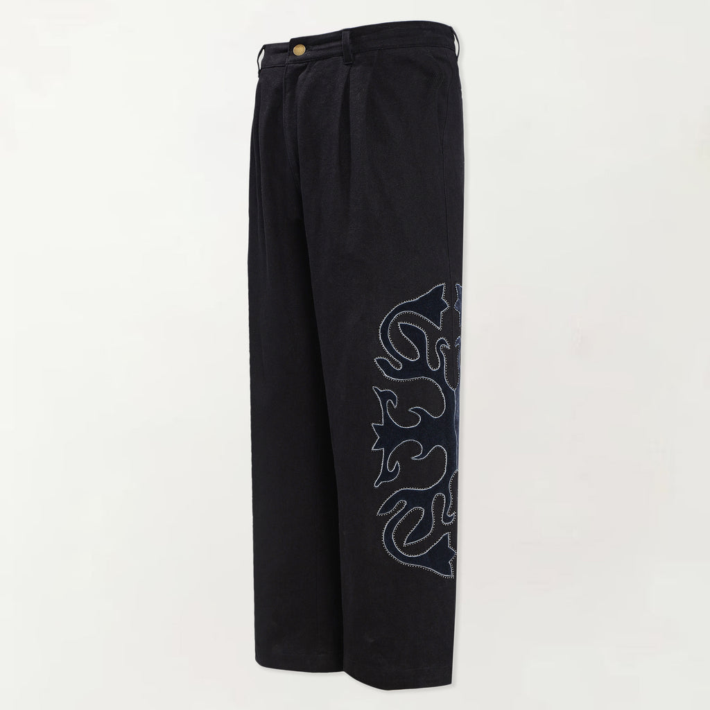 Greyscale Twill Trousers