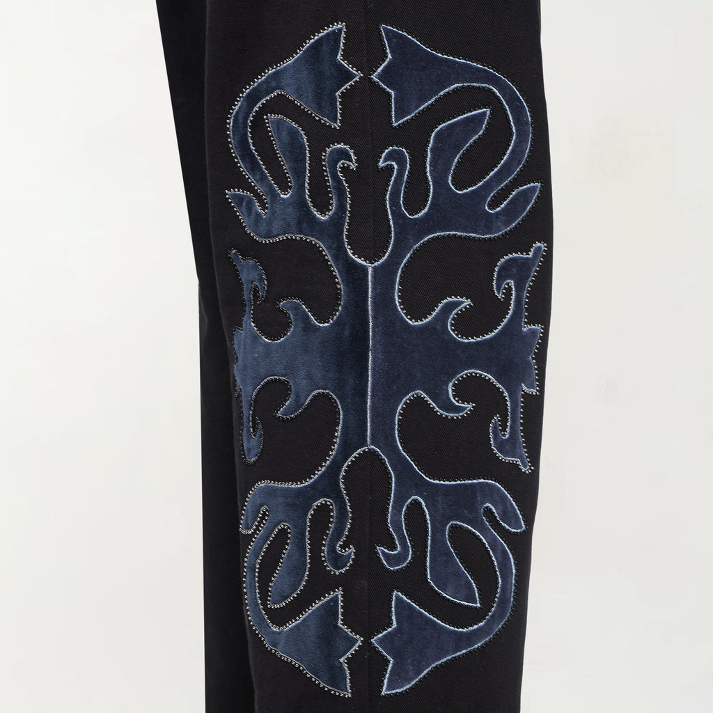 Greyscale Twill Trousers