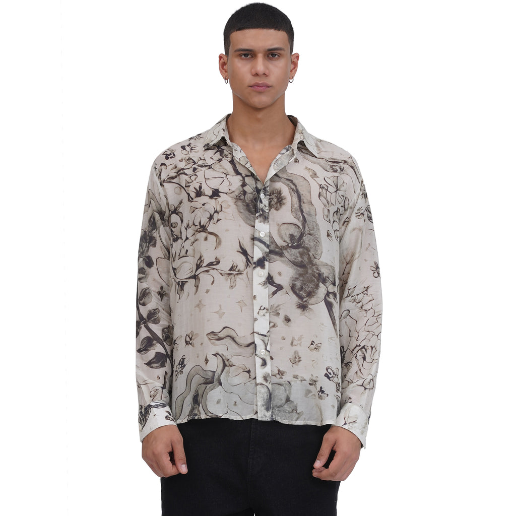 Tsumi Ink Silk Shirt