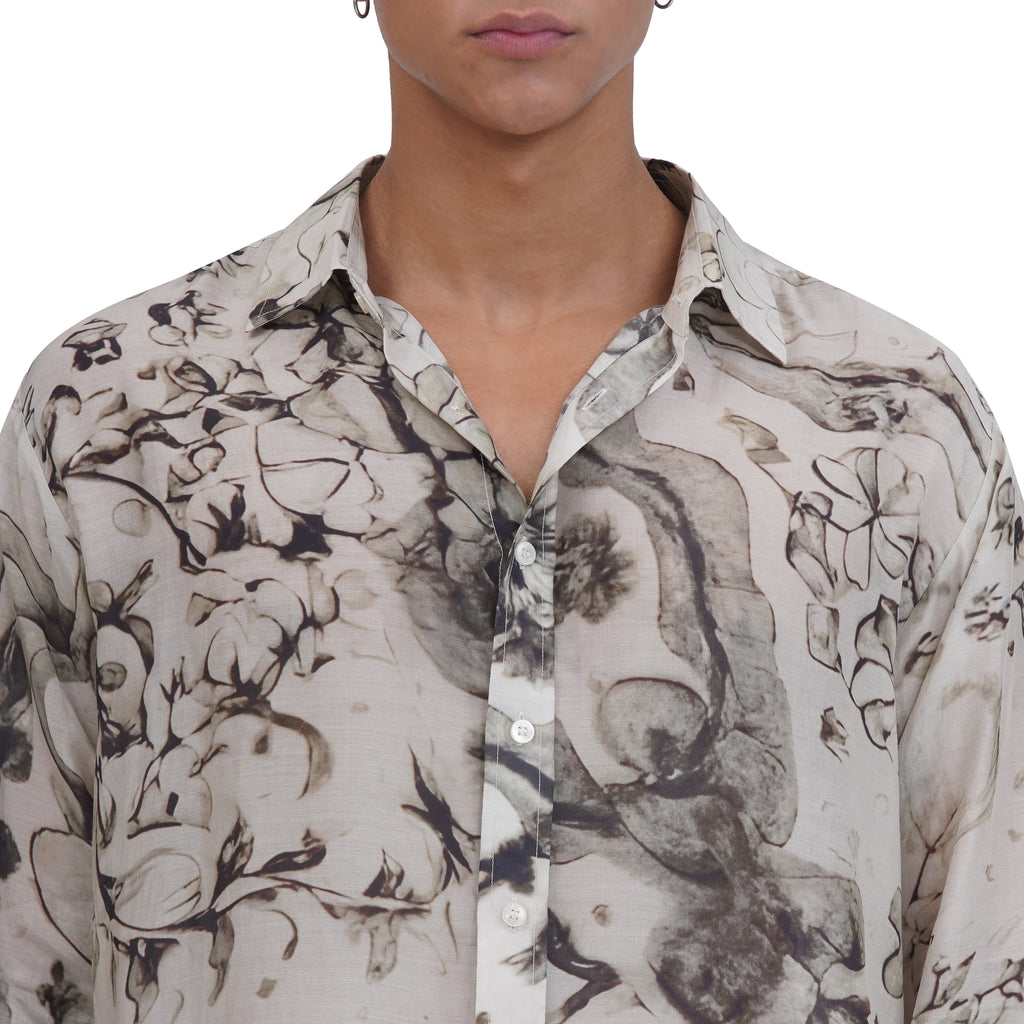 Tsumi Ink Silk Shirt