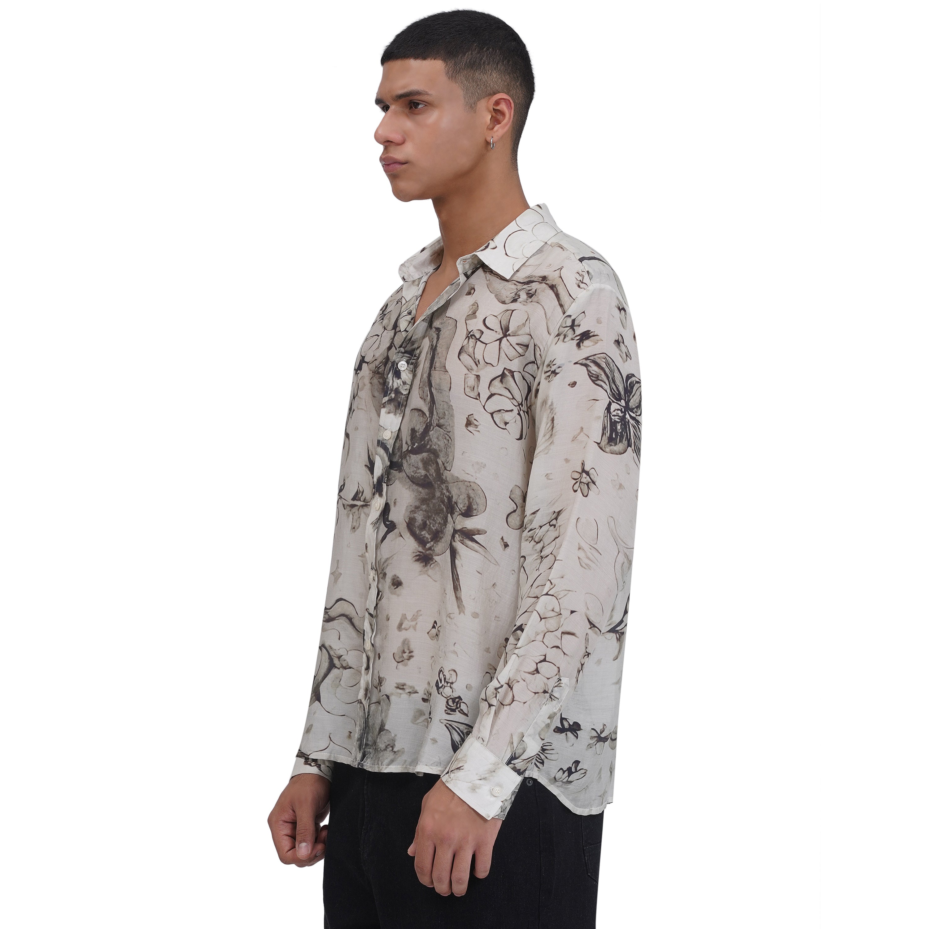 Tsumi Ink Silk Shirt