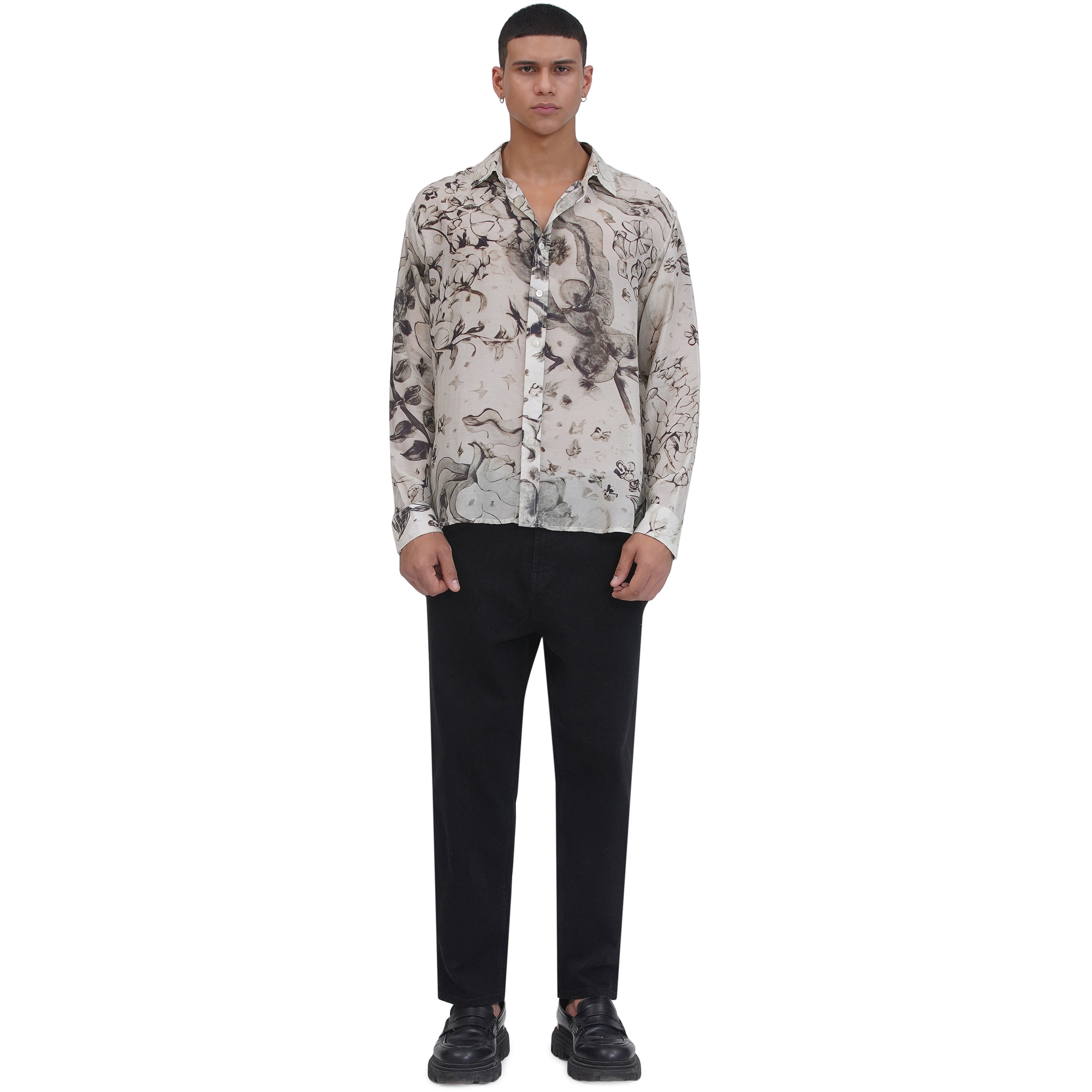 Tsumi Ink Silk Shirt