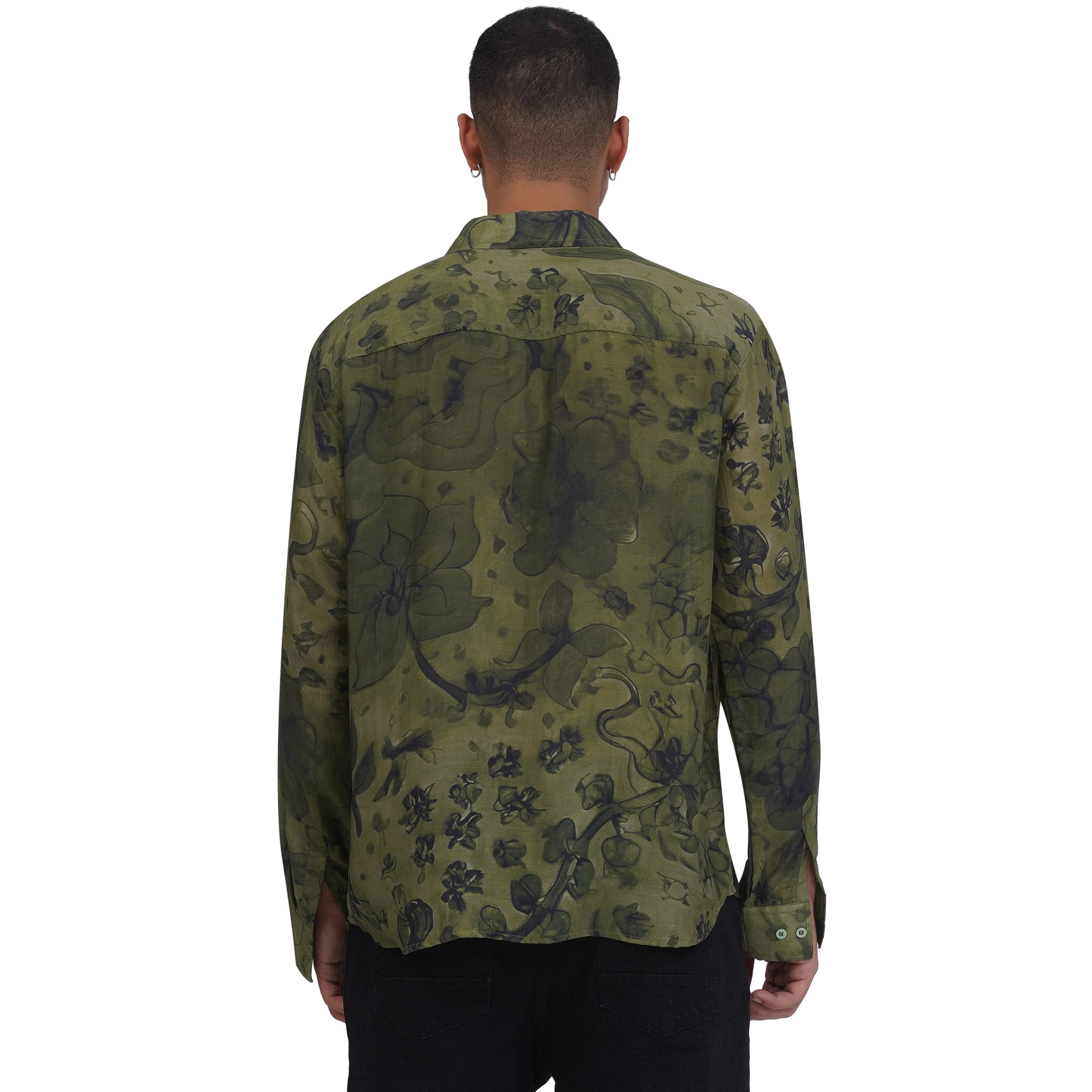 Moldavite Miner Silk Shirt