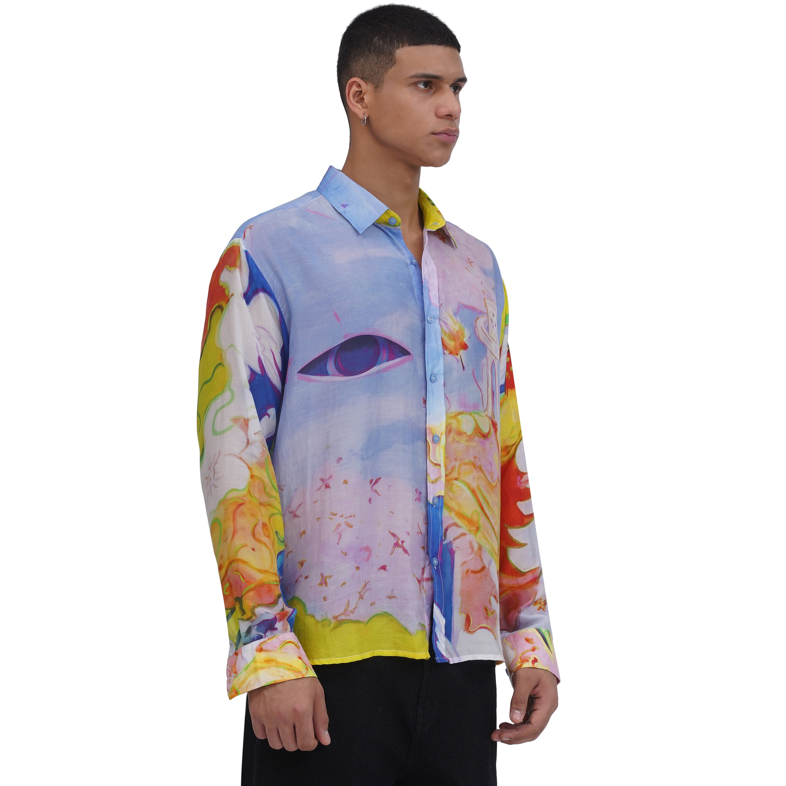 Bottled Up Silk Shirt
