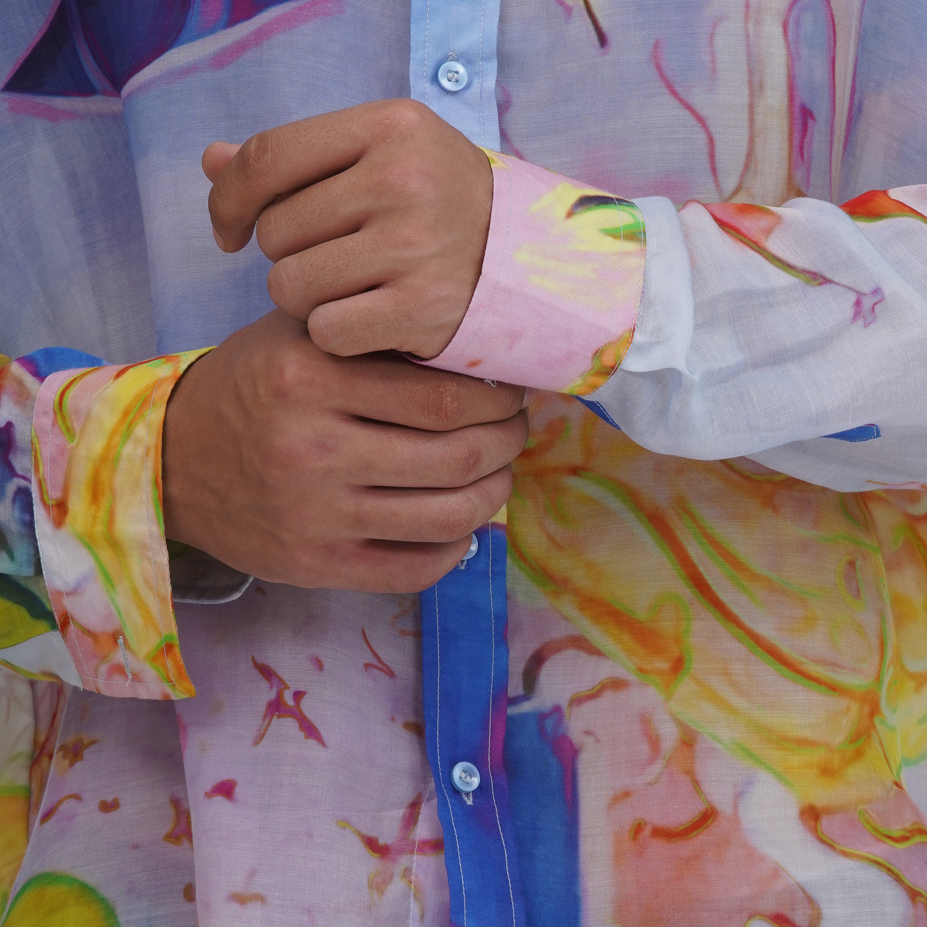 Bottled Up Silk Shirt