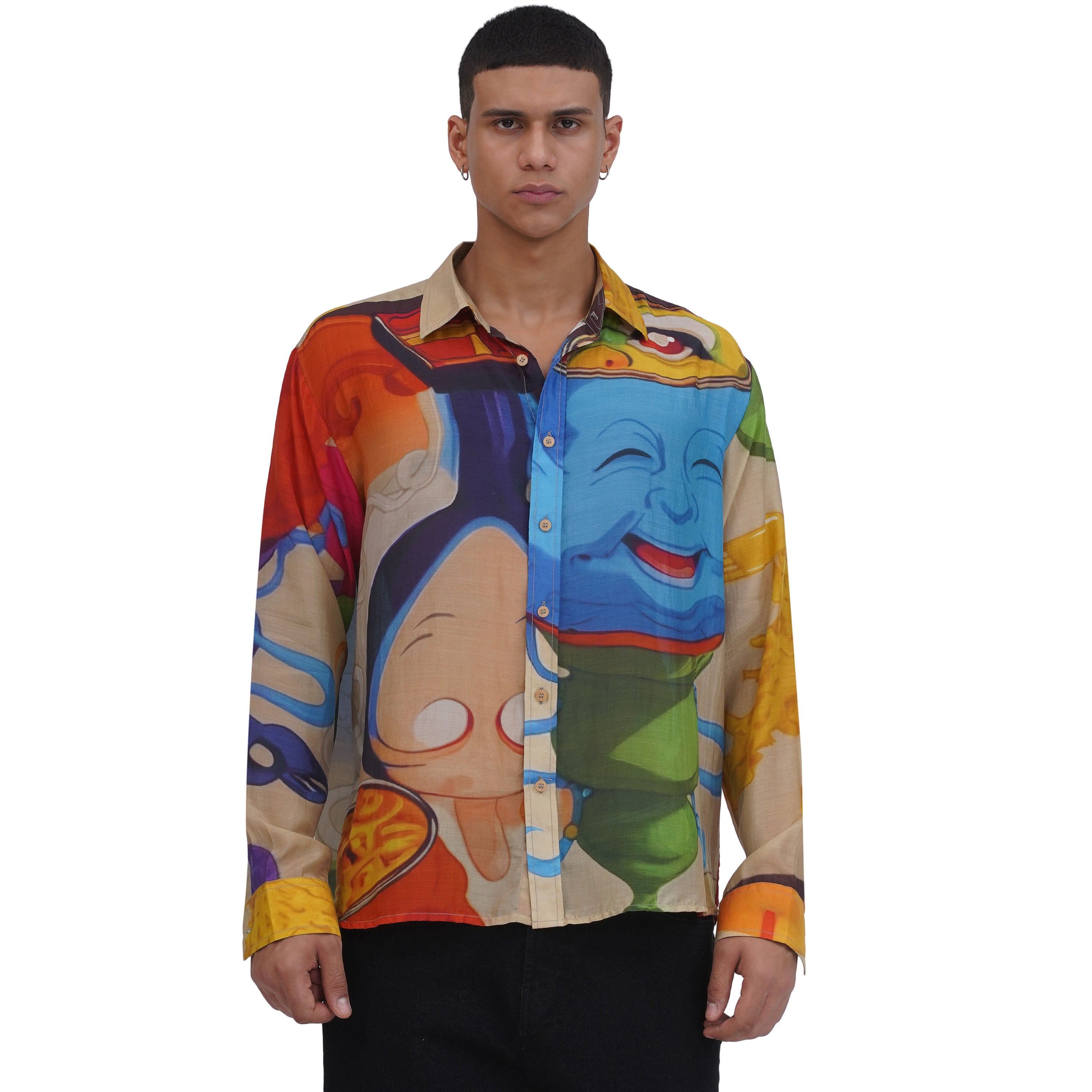 Day Goblet Silk Shirt