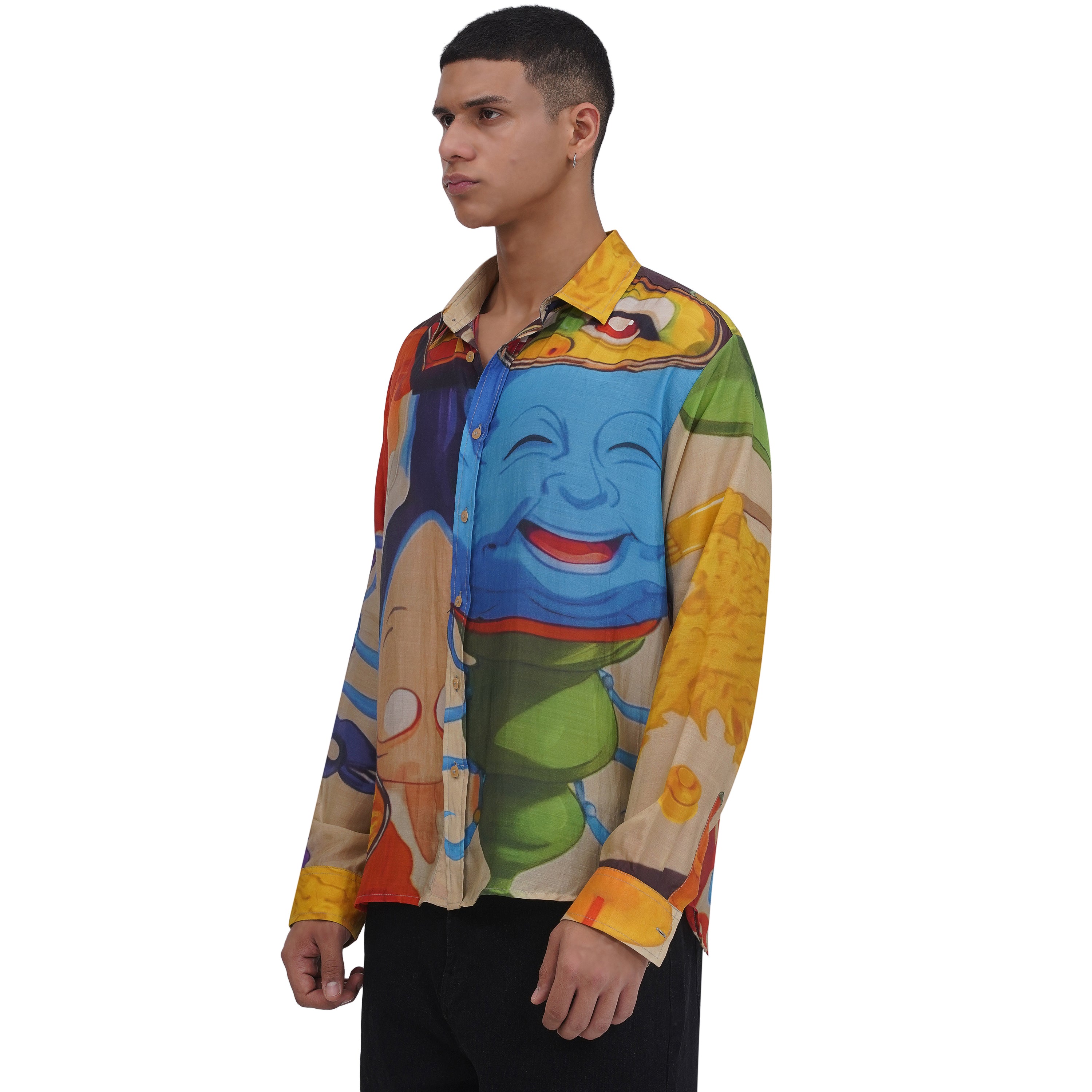 Day Goblet Silk Shirt