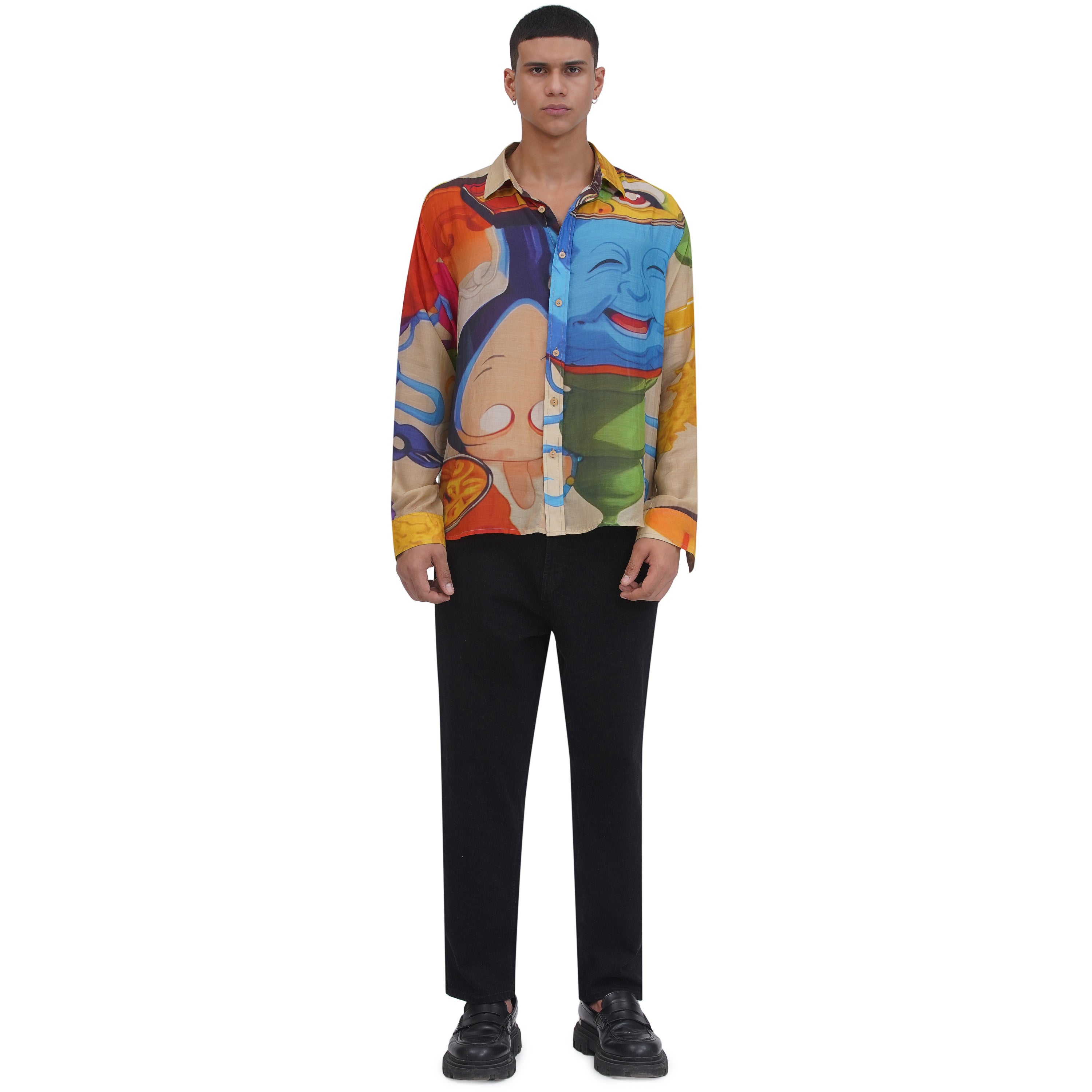 Day Goblet Silk Shirt