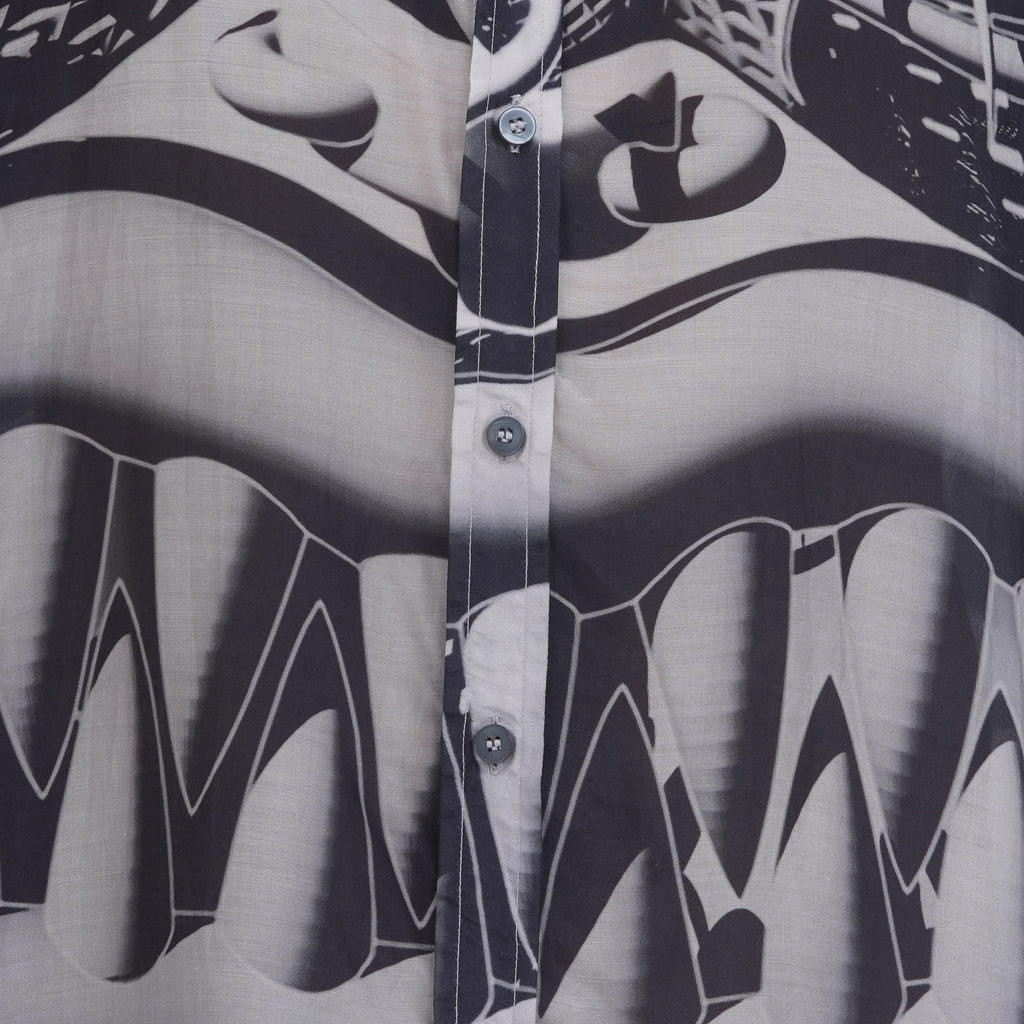 Noir Mask Silk Shirt