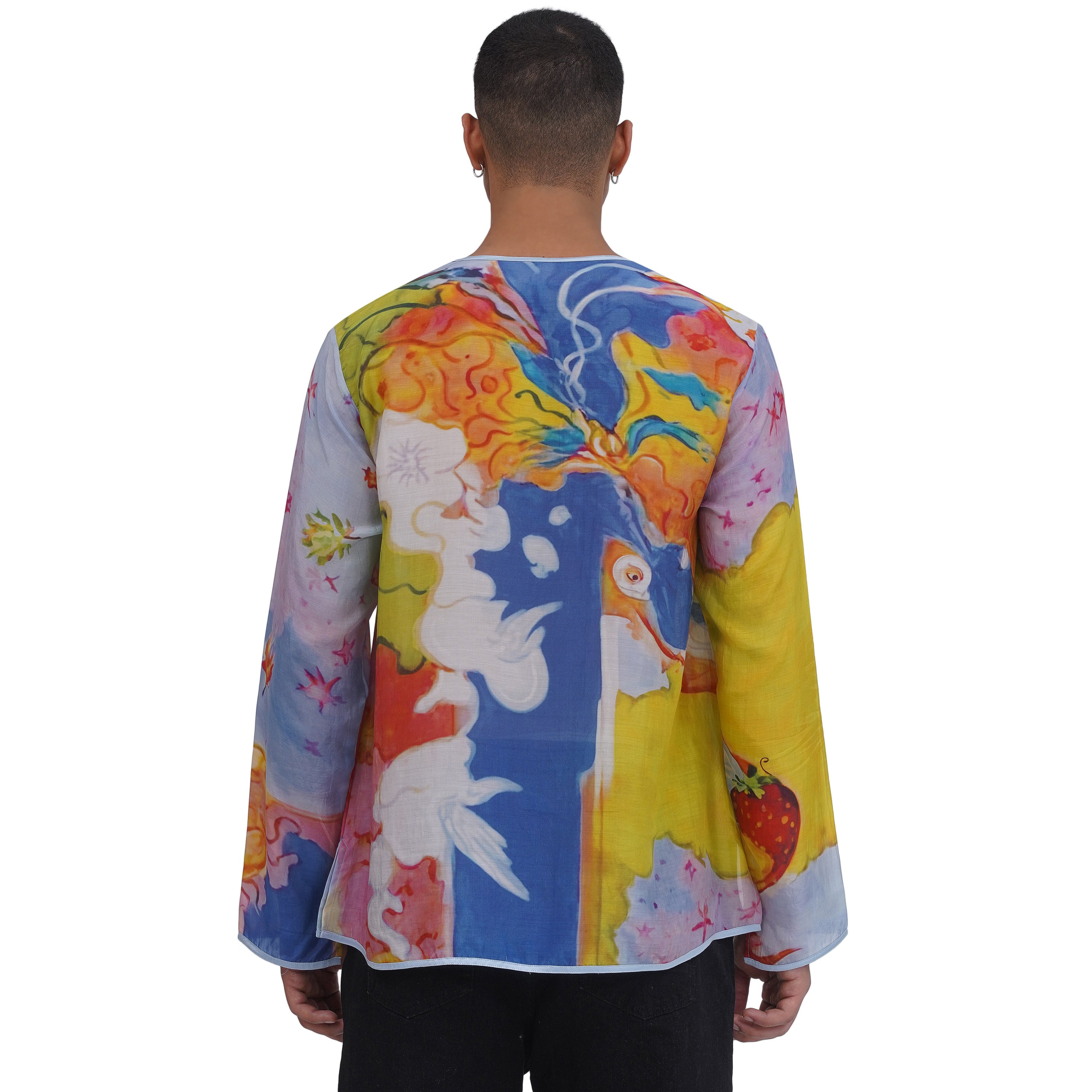 Bottled Up Silk Tunic