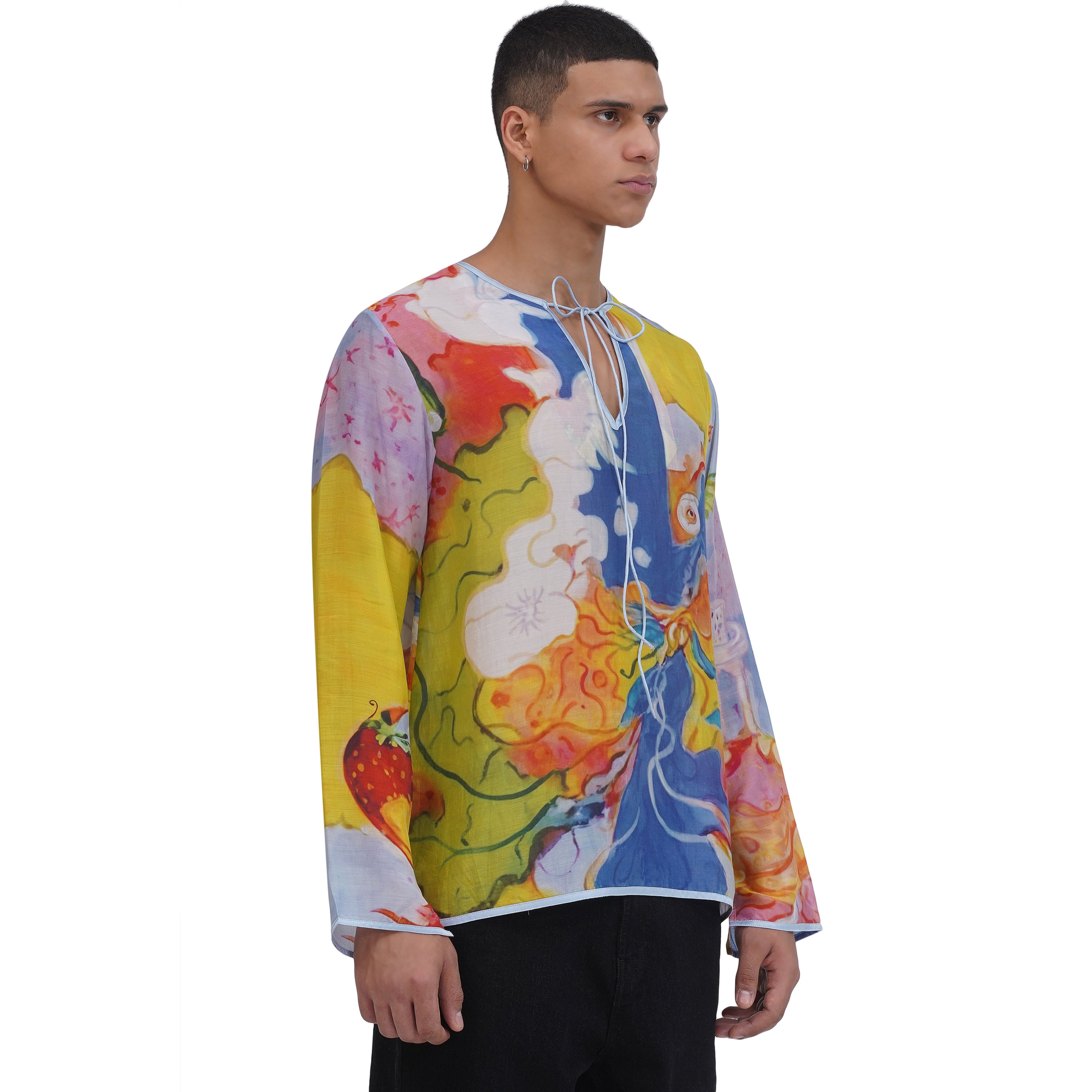 Bottled Up Silk Tunic