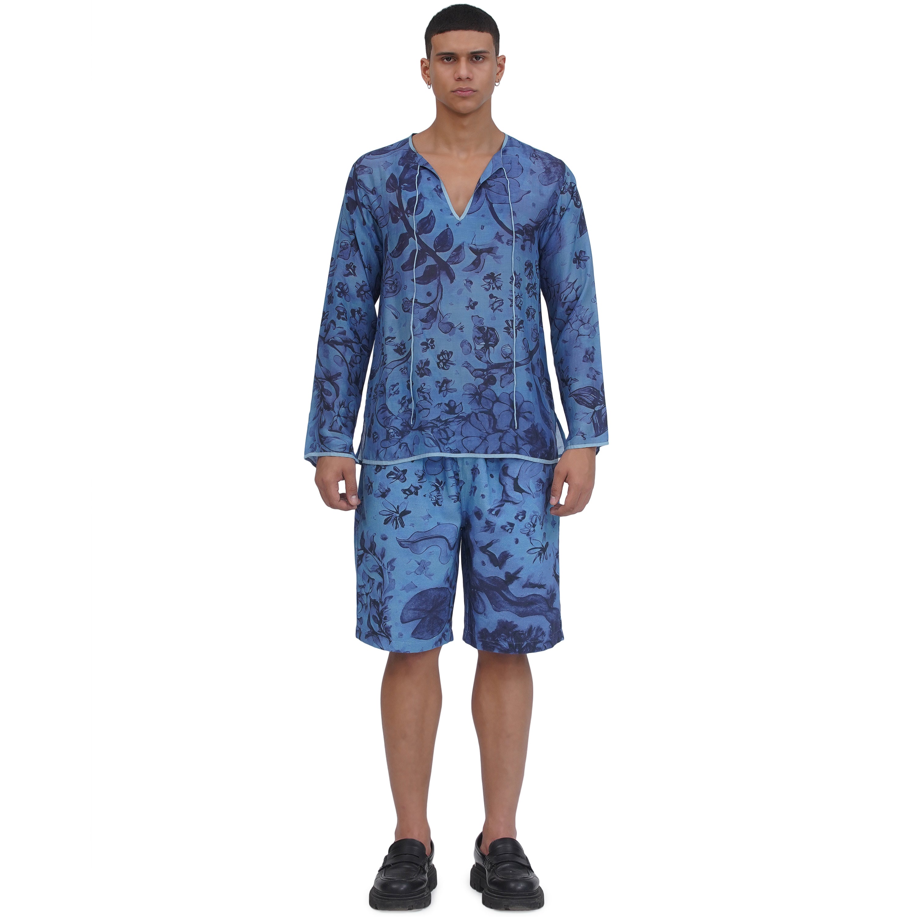 Spirulina Silk Tunic