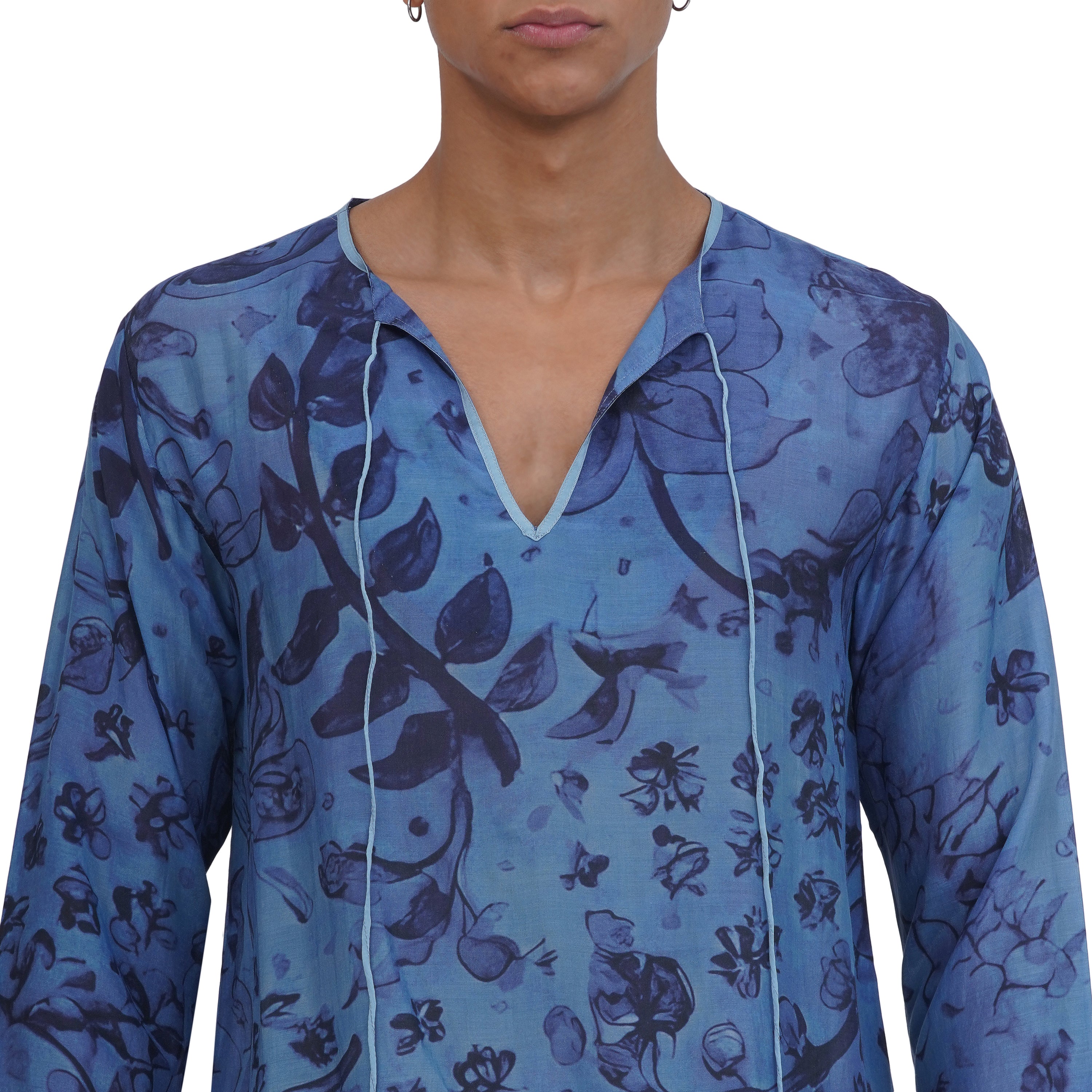 Spirulina Silk Tunic