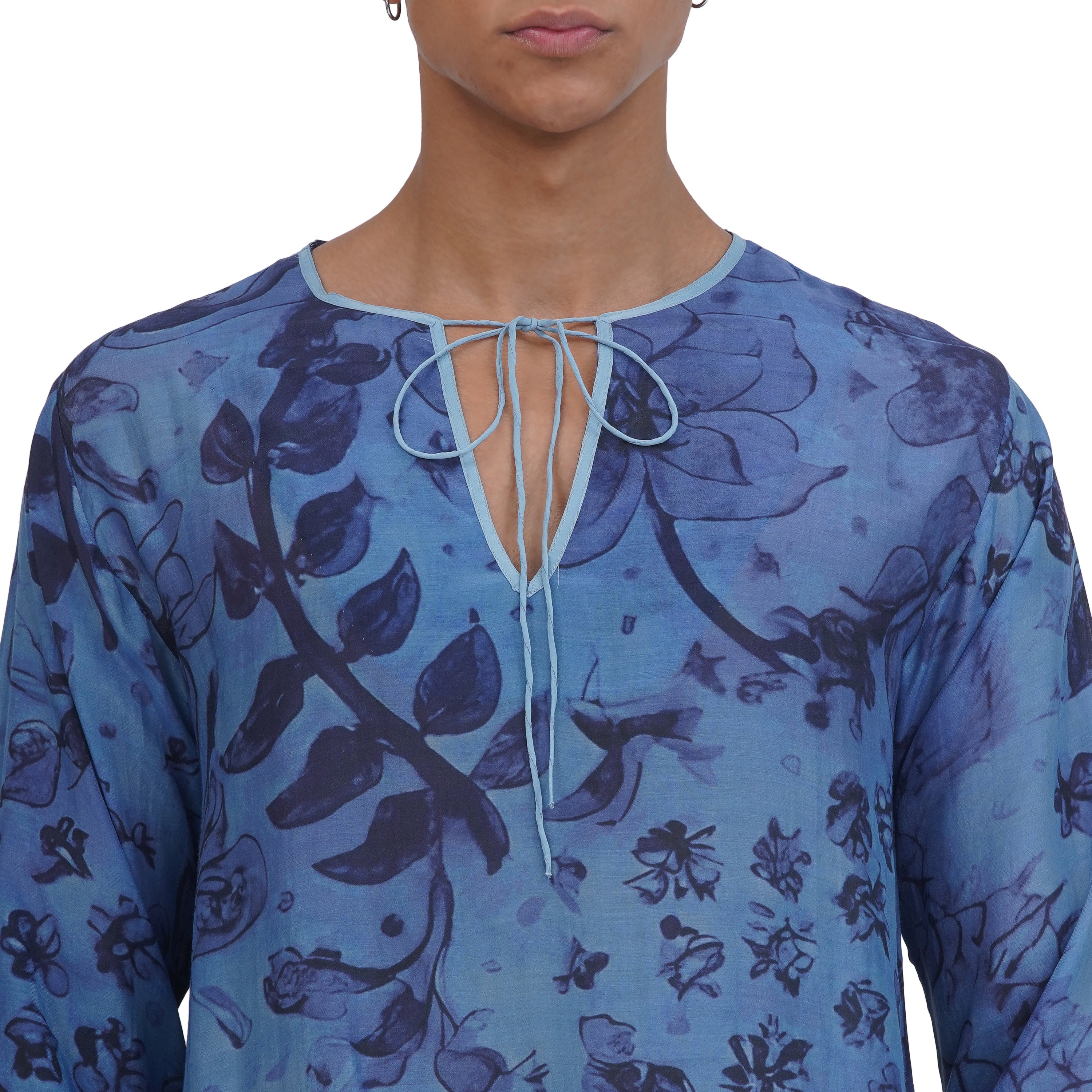 Spirulina Silk Tunic