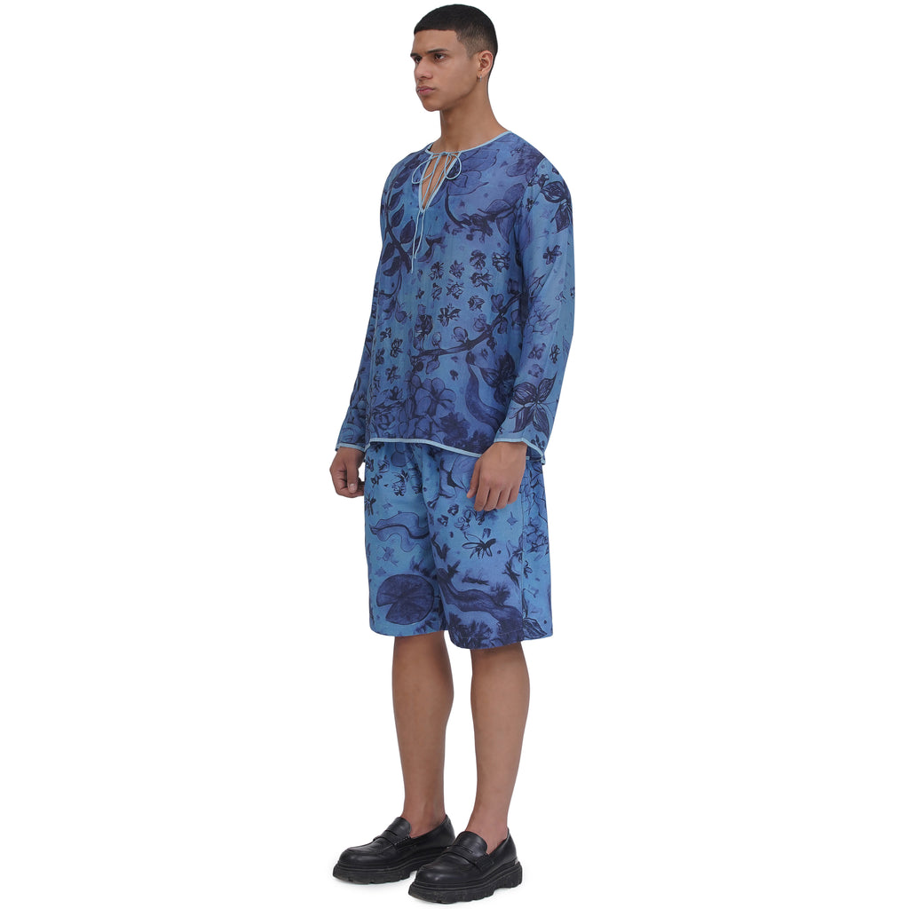 Spirulina Silk Tunic