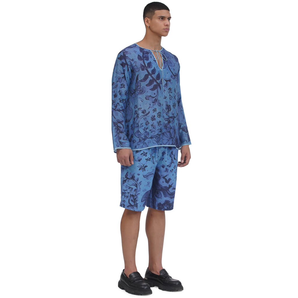 Spirulina Silk Tunic