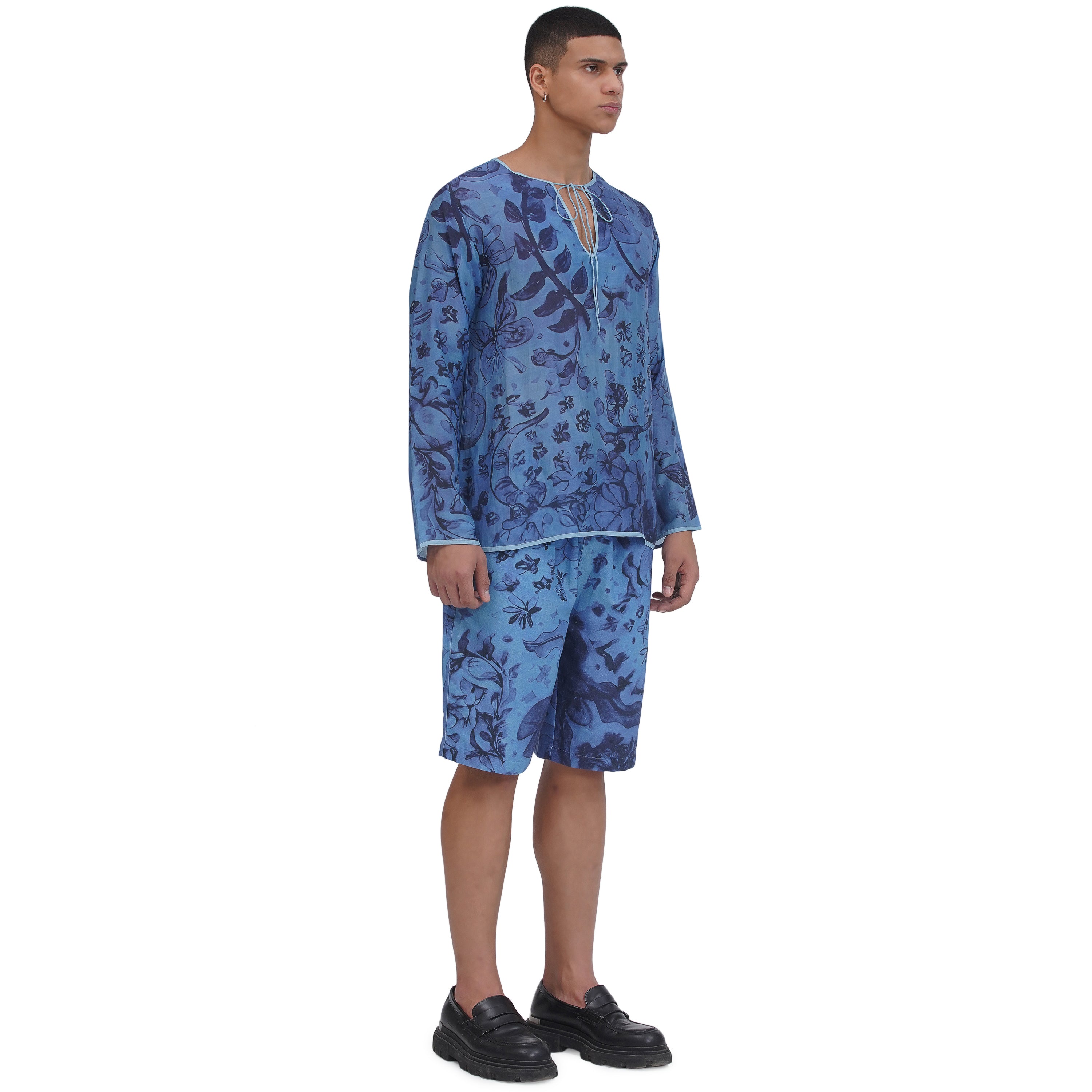 Spirulina Silk Tunic