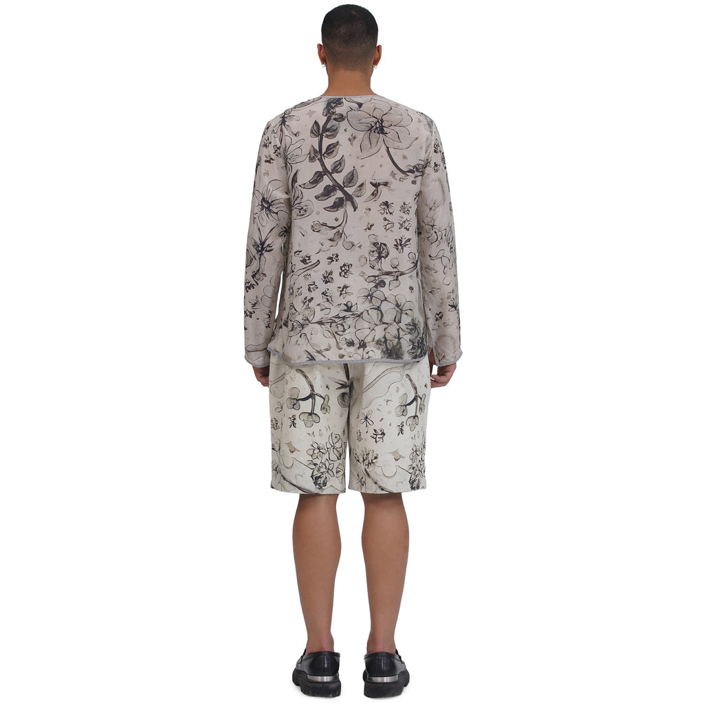 Tsumi Ink Silk Tunic