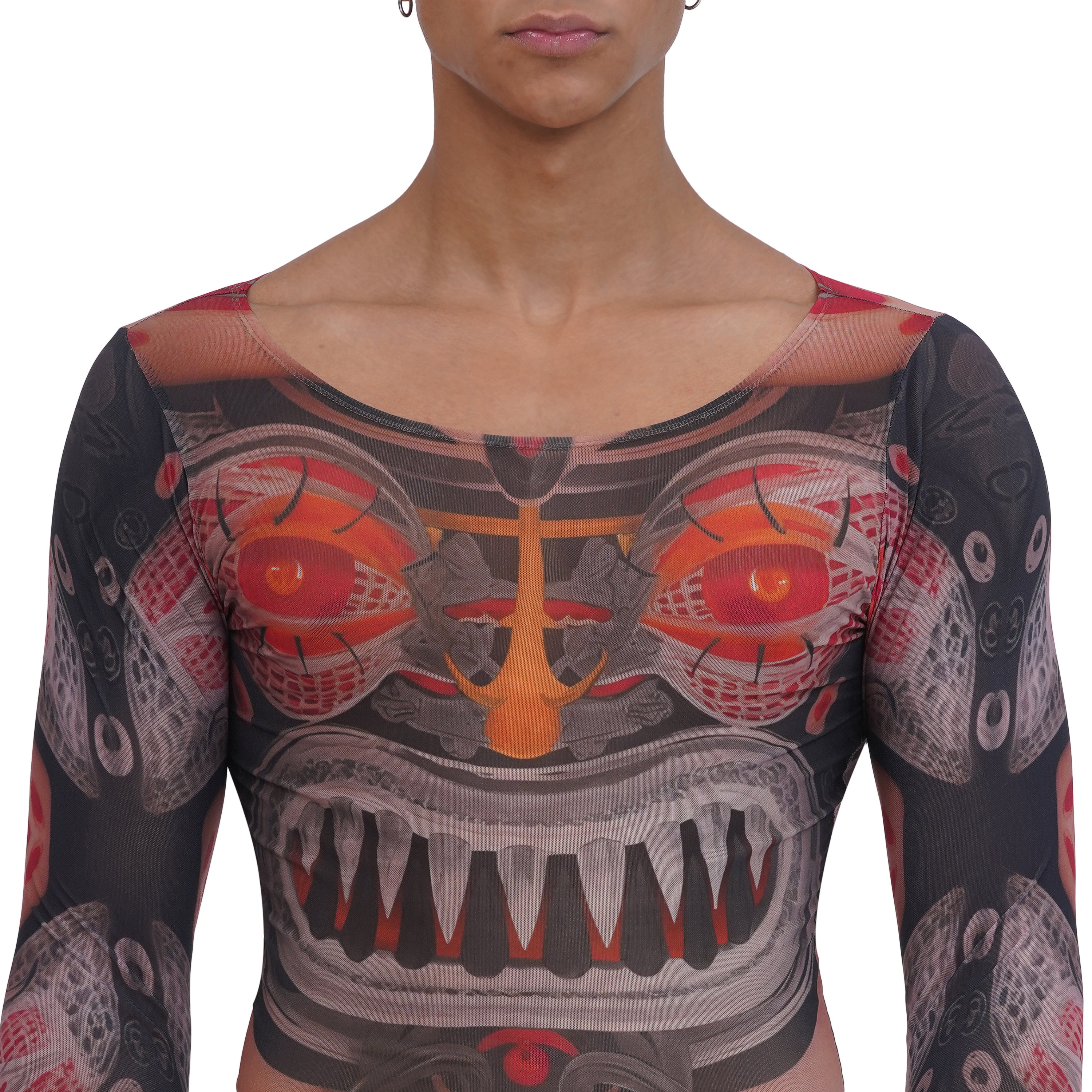 Tebori Mask Longsleeve Top